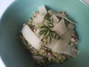 Risotto aux fanes de carottes