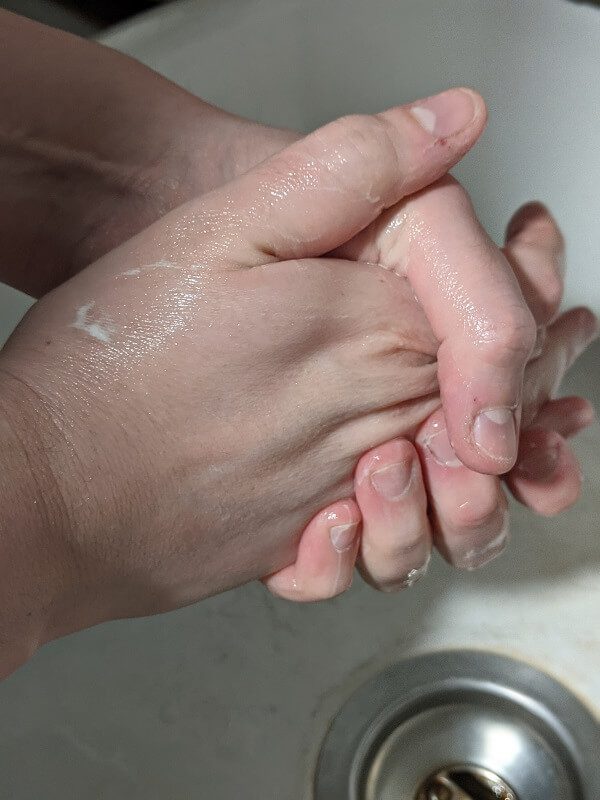 recette savon pour les mains