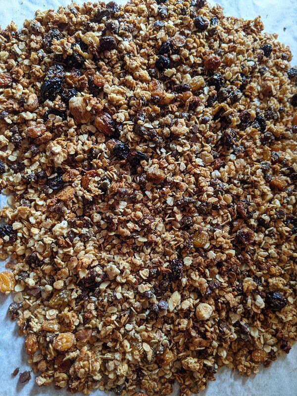 granola maison fruits secs