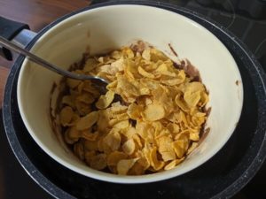 ajouter les corn flakes