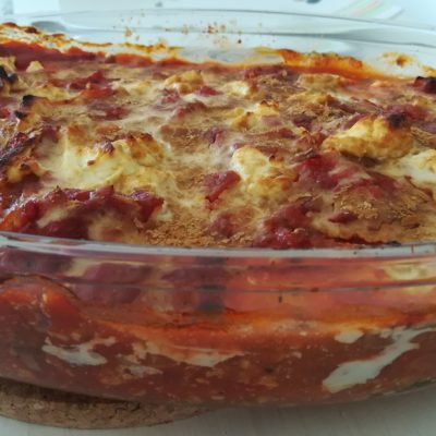 Lasagne de courgettes sans pâte