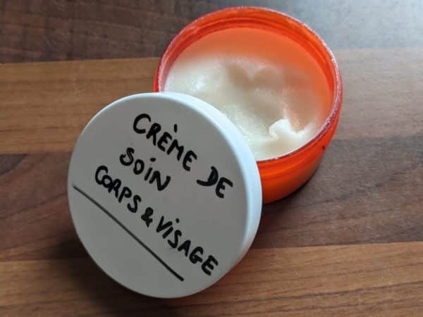 crème hydratante maison corps visage