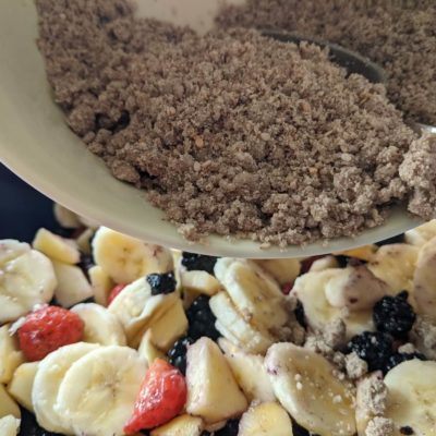 recette crumble healthy