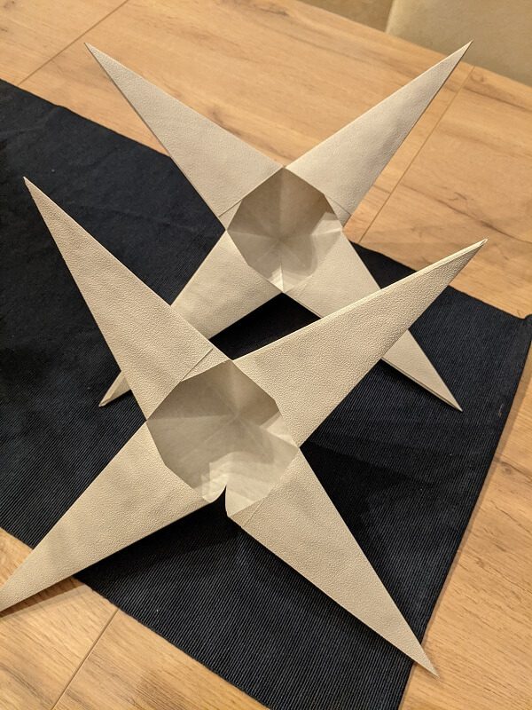 étoile origami