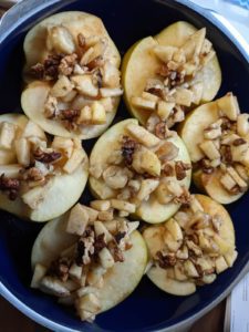 Lire la suite à propos de l’article Pommes au four healthy aux noix