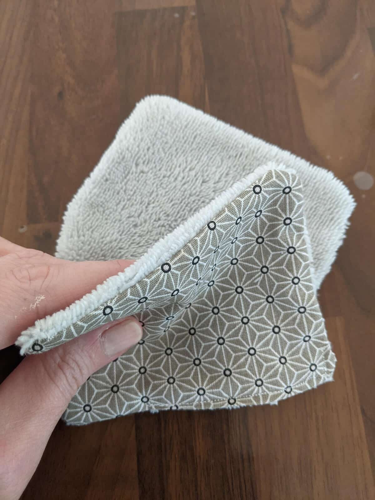 DIY - Lingette démaquillante lavable (sans machine à coudre