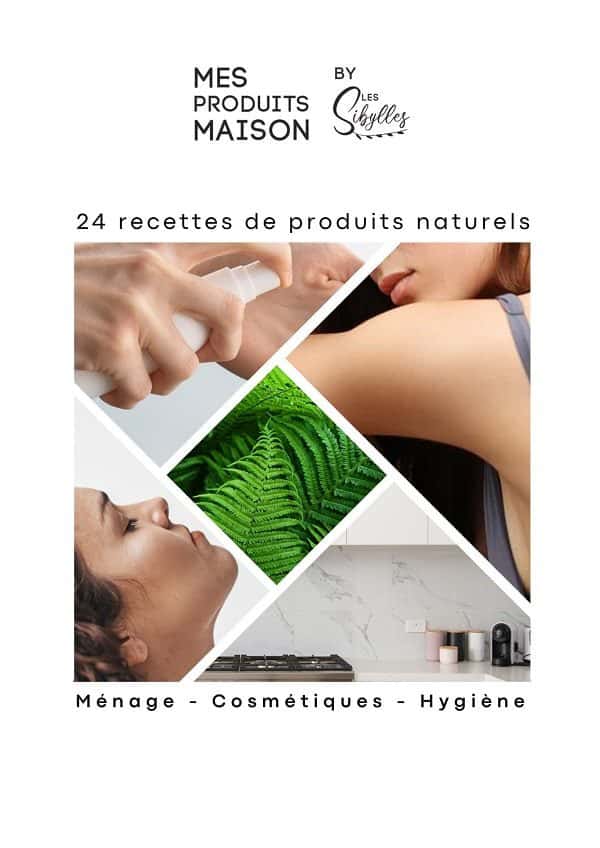 E-book 24 recettes de produits maison - couverture