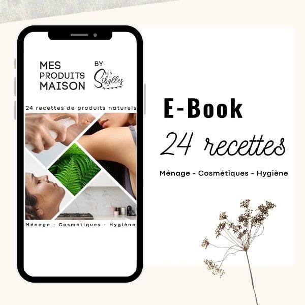 E-book 24 recettes produits naturels