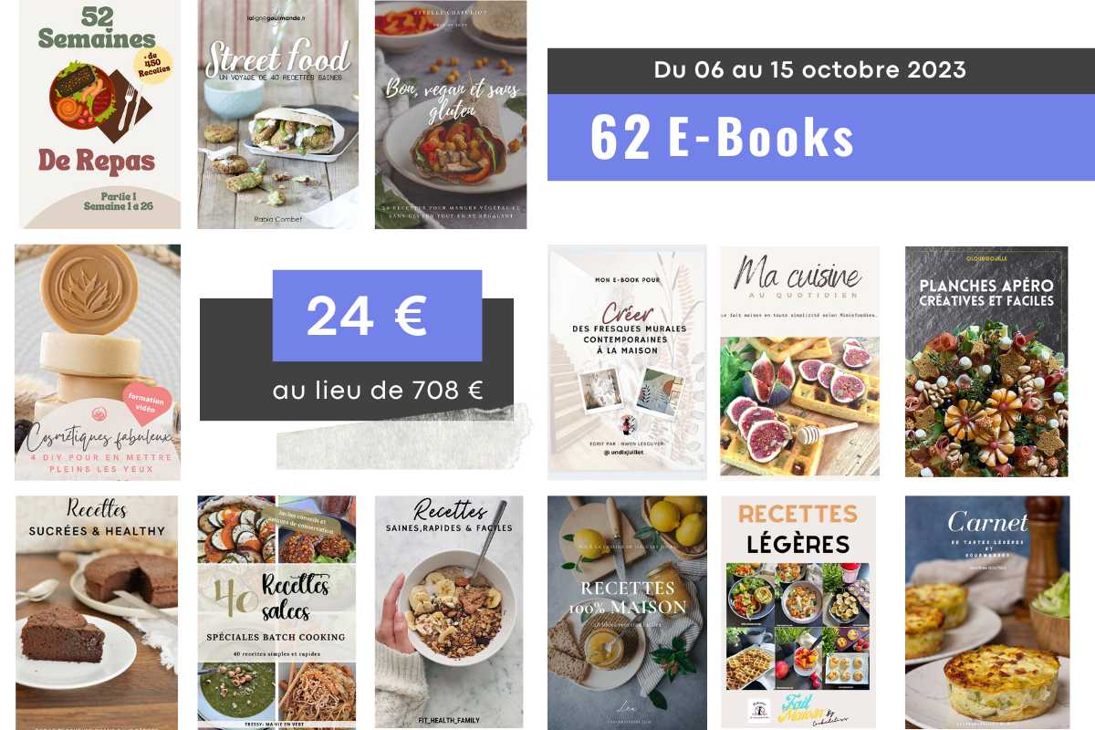 You are currently viewing Découvrez le pack “62 E-books pour tout faire soi-même” à 24€
