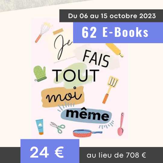 Visuel 62 ebooks je fais tout moi-même 24 euros