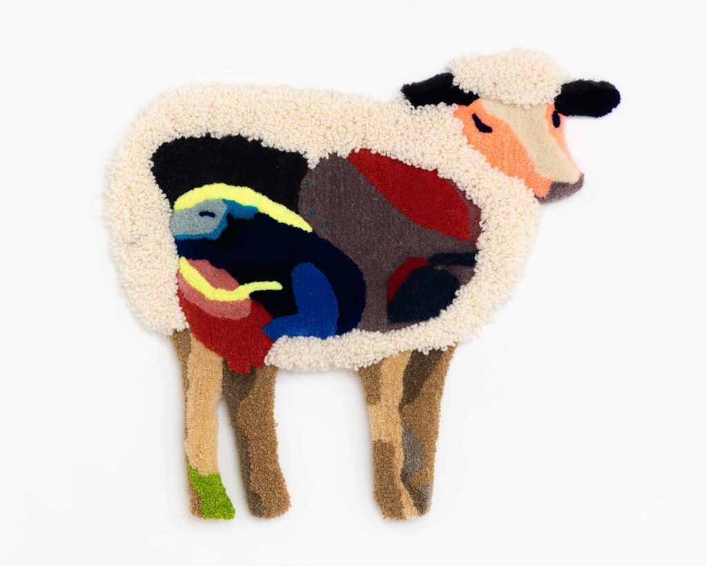 touffetage mouton design