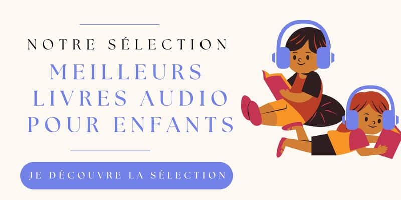 sélection de livres audio pour enfants