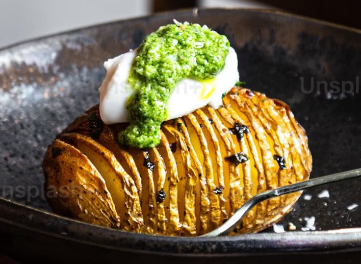 pommes de terre hasselback a a friteuse a air