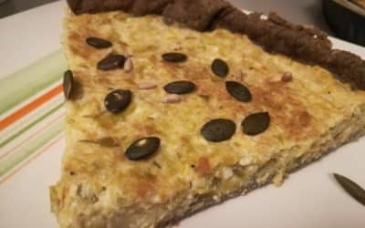 Quiche tofu soyeux